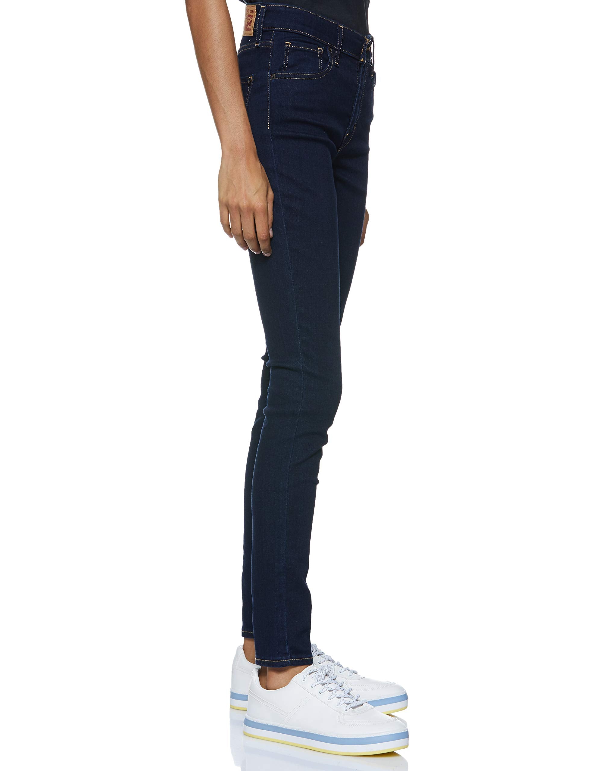 Levi's Women's 721 High Rise Skinny Jeans, Color: Dark Indigo