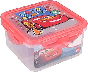 Stor Square Hermetic Food Container 730 Ml Cars Lets Race