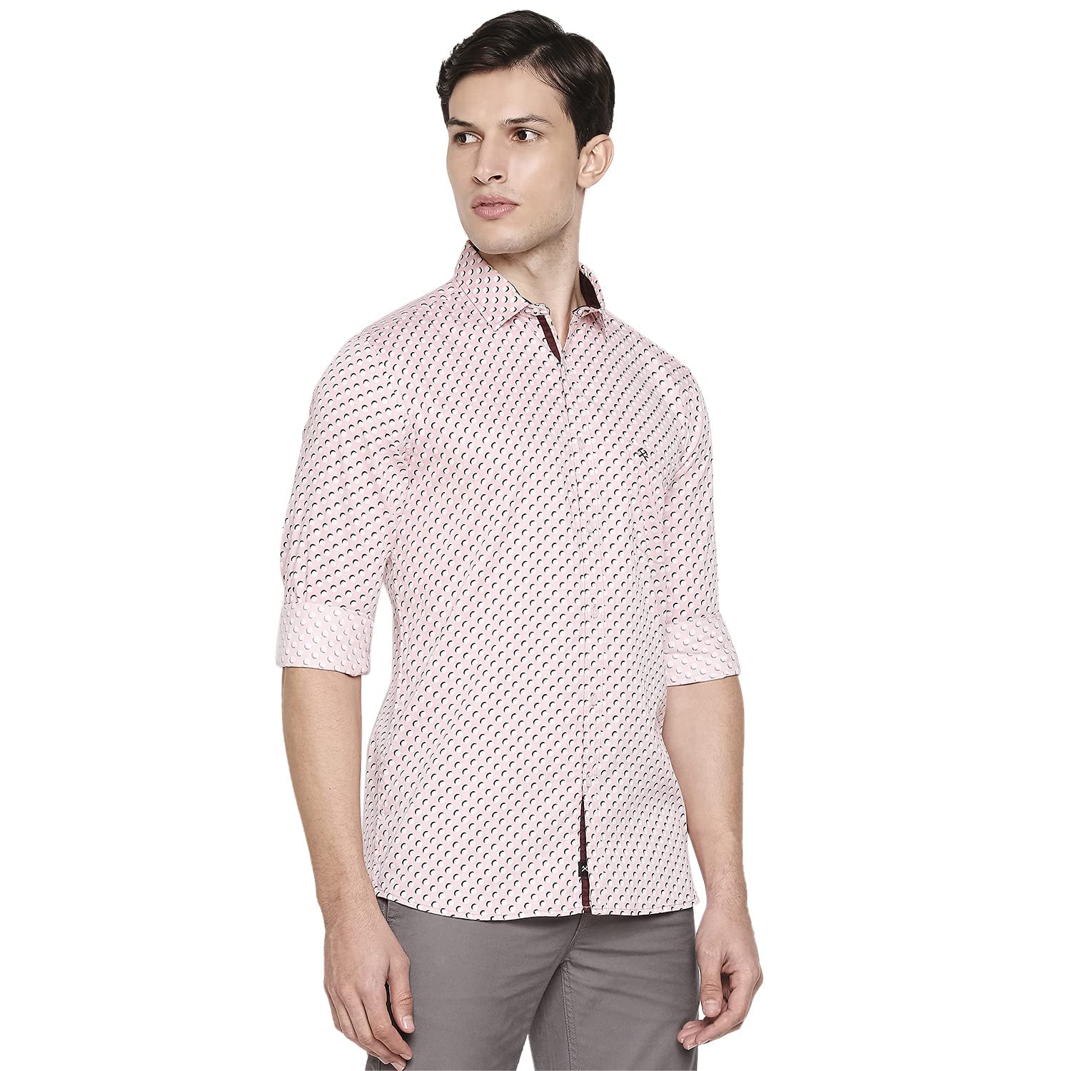 HammerSmith Men's Geometric Regular Shirt