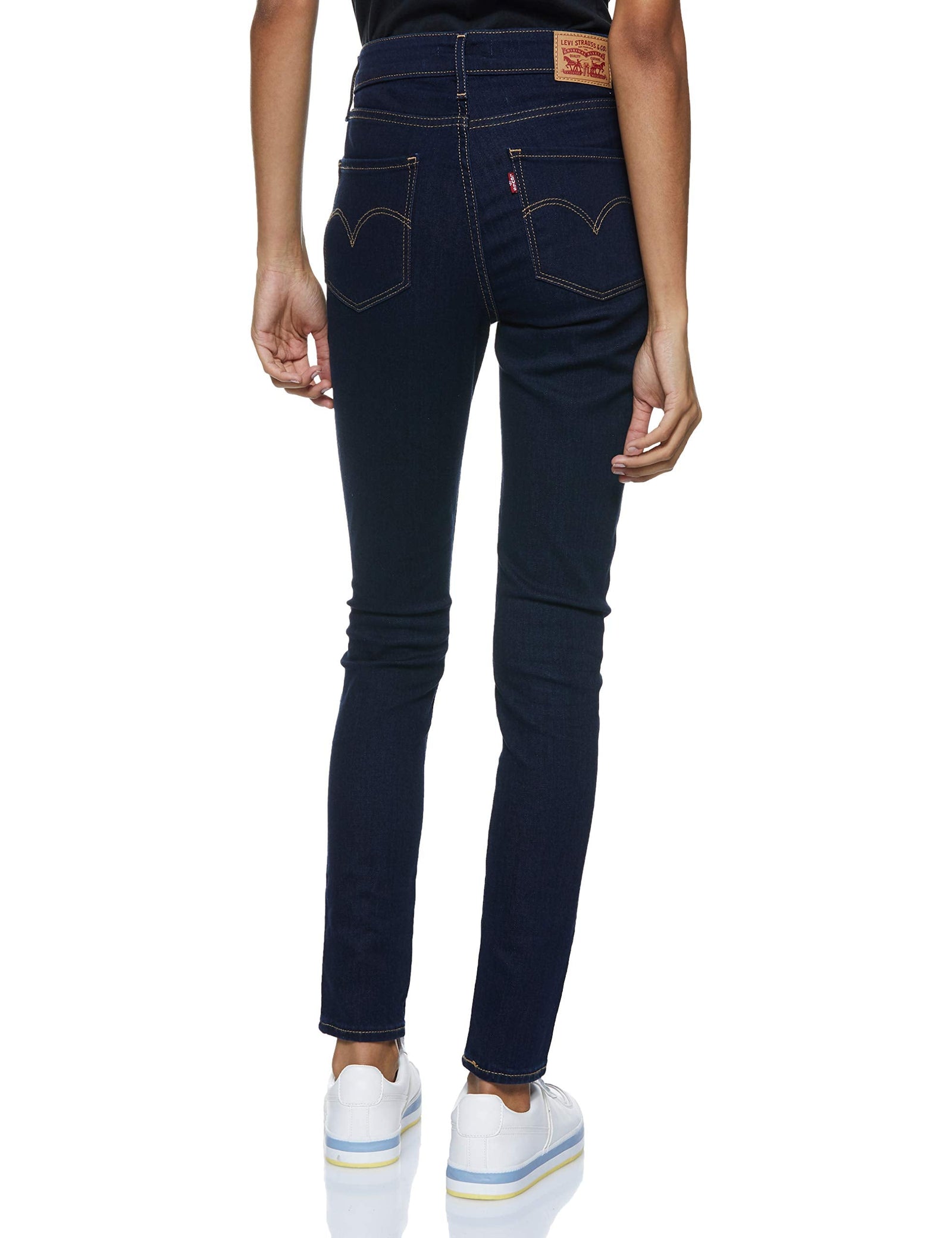 Levi's Women's 721 High Rise Skinny Jeans, Color: Dark Indigo