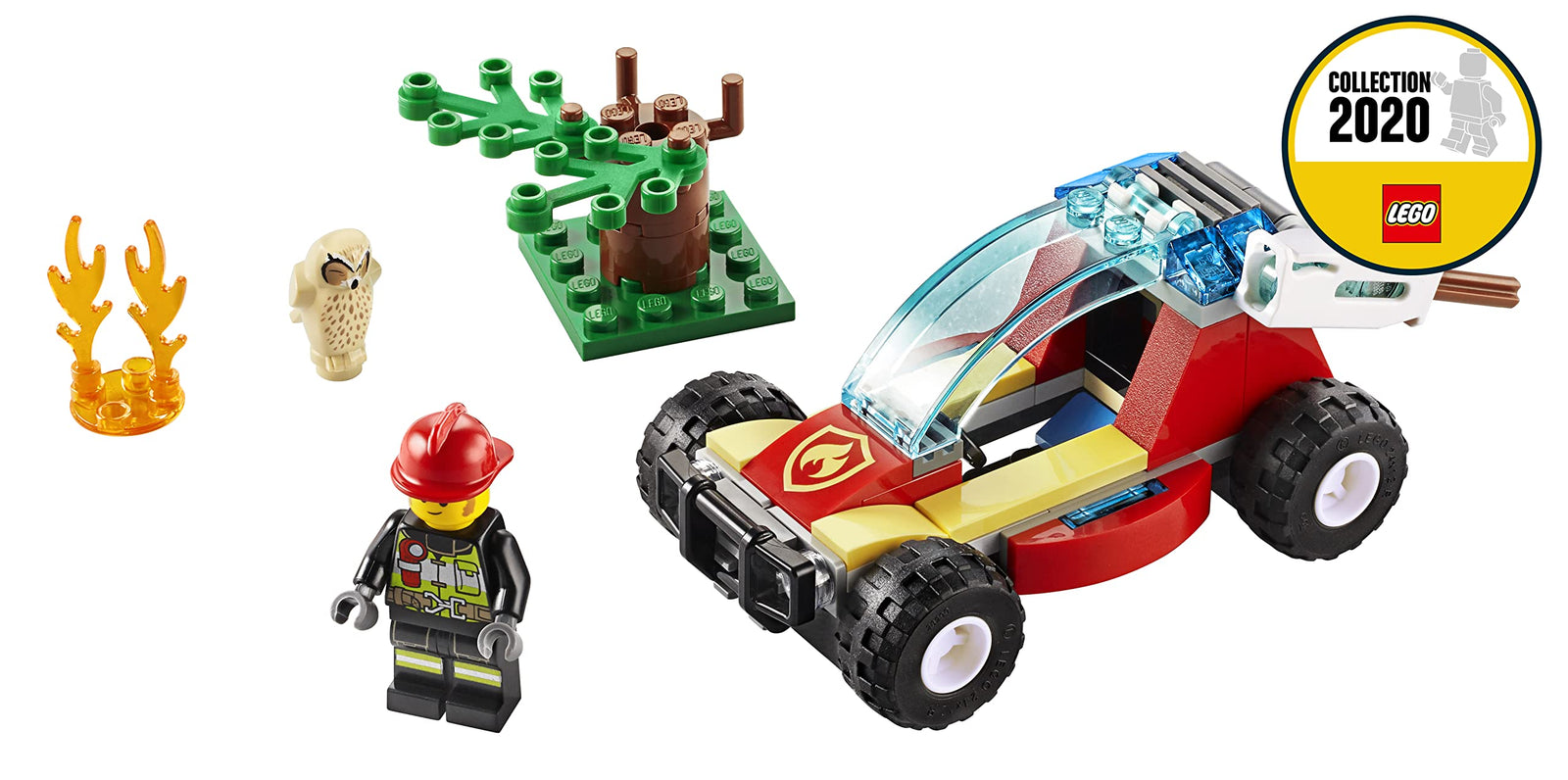 LEGO® City Forest Fire 60247 Building Kit (84 Pieces)