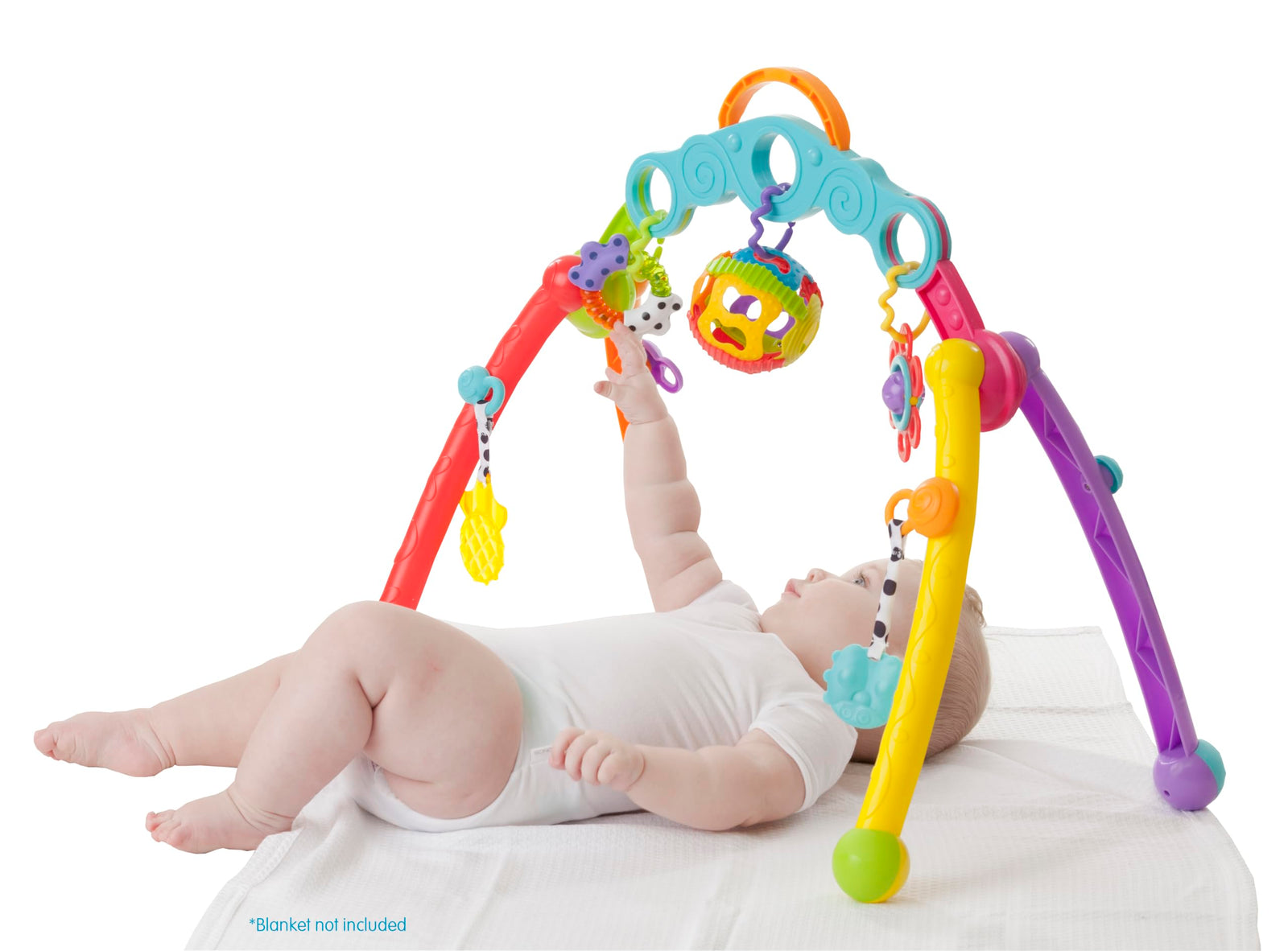 Playgro Fold & Go Playgym For Baby Infant Toddler Children 0185475, Playgro Is Encouraging Imagination With Stem/Stem For A Bright Future - Great Start For A World Of Learning