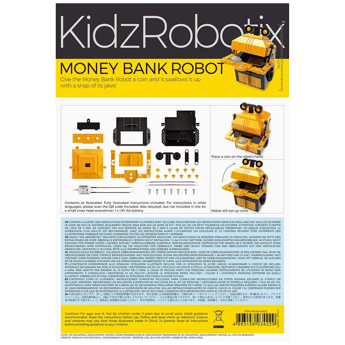 4M Money Bank Robot - Multi