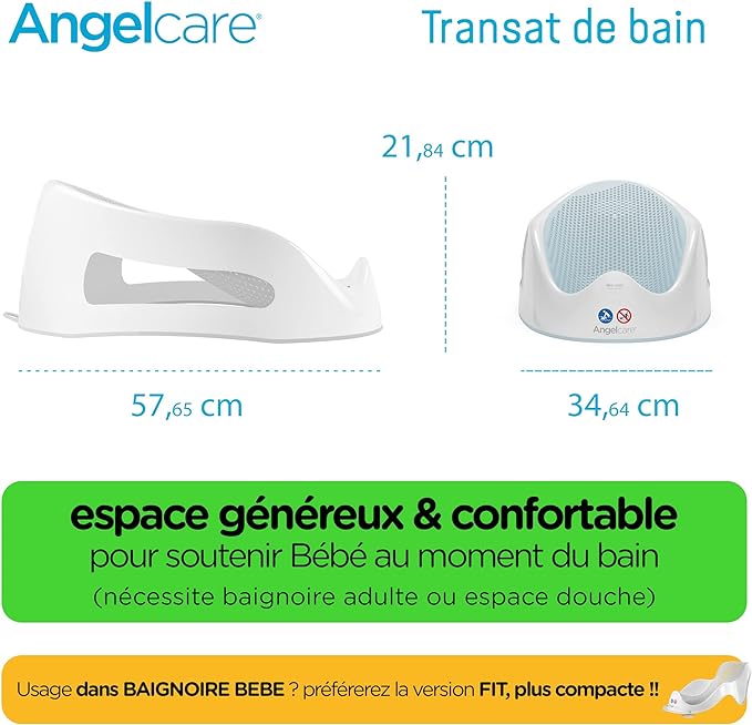 Angelcare Soft Touch Bath Support Aqua