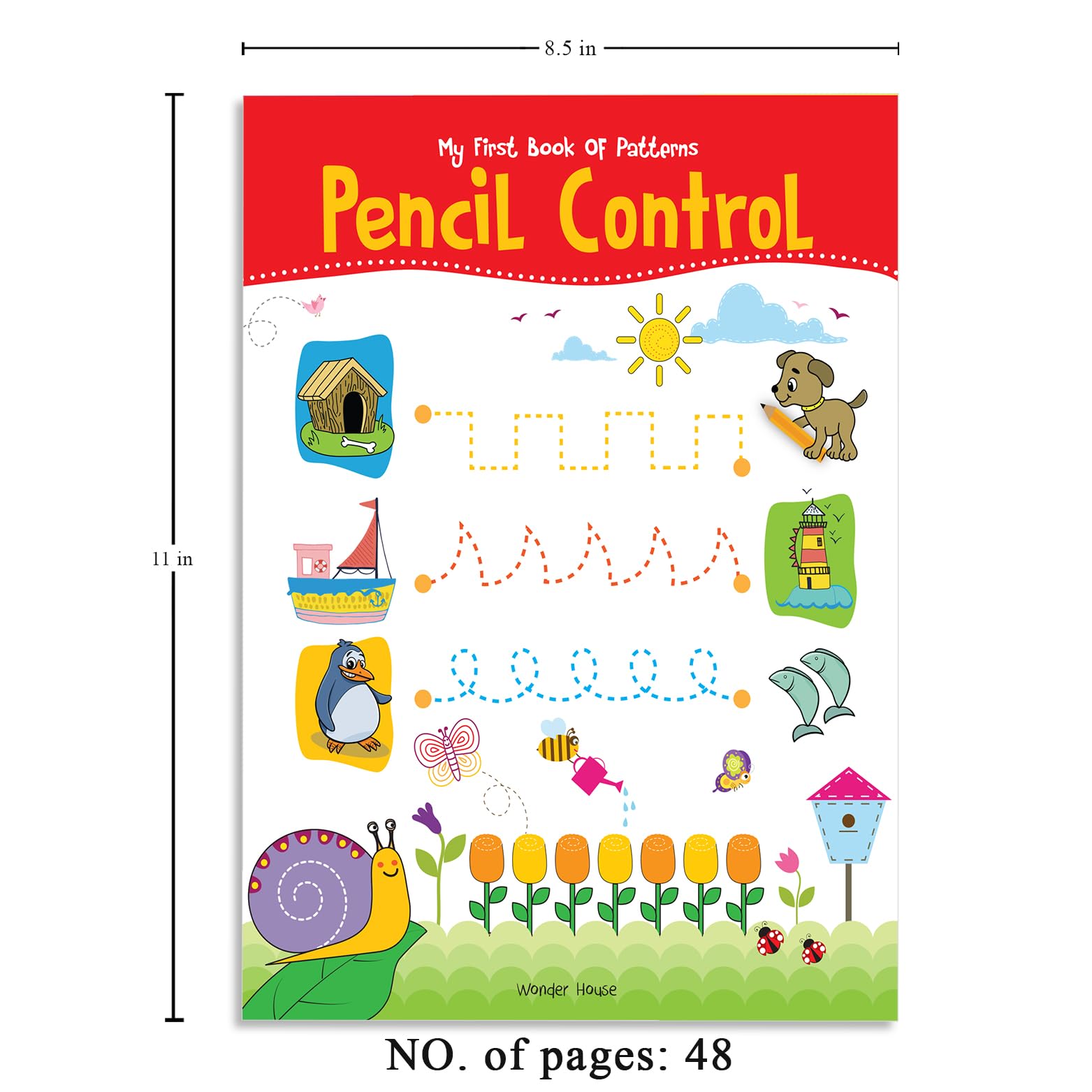 My First Book of Patterns Pencil Control: Practice Patterns (Pattern Writing) Paperback