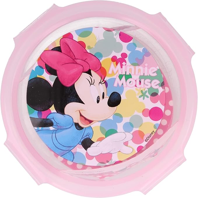 Stor Round Hermetic Food Container 270Ml Minnie Feel Good