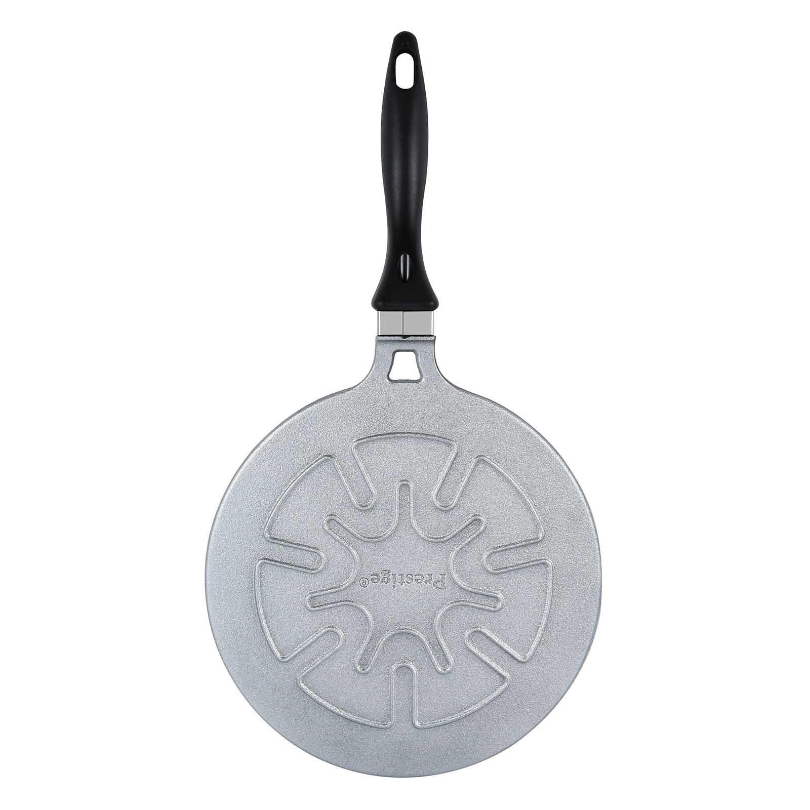 Prestige Cast Iron Tawa 28 cm Pr80954, Black