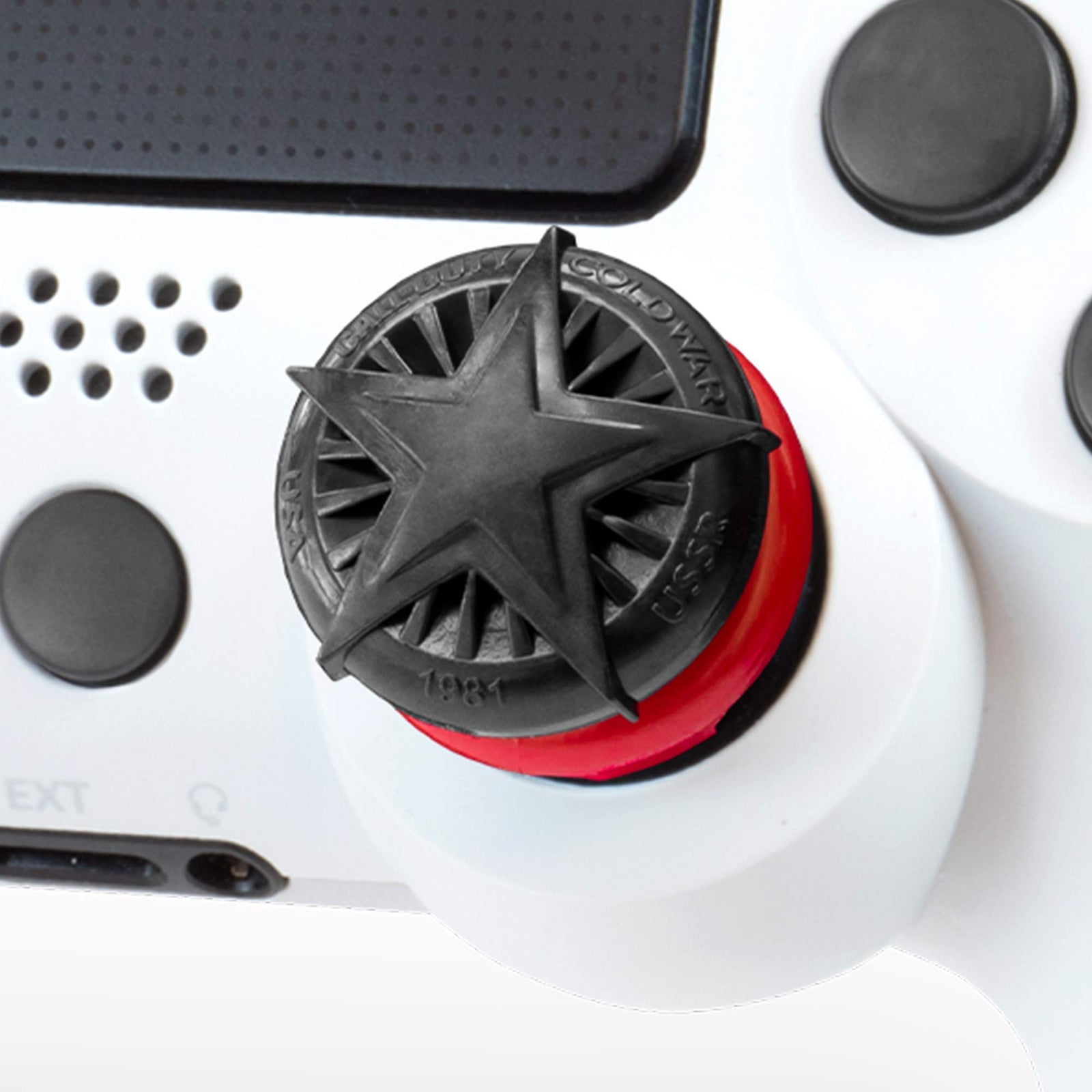 KontrolFreek Call of Duty: Black Ops Cold War Performance Thumbsticks for PS4 & PS5 – 2 High-Rise, Convex