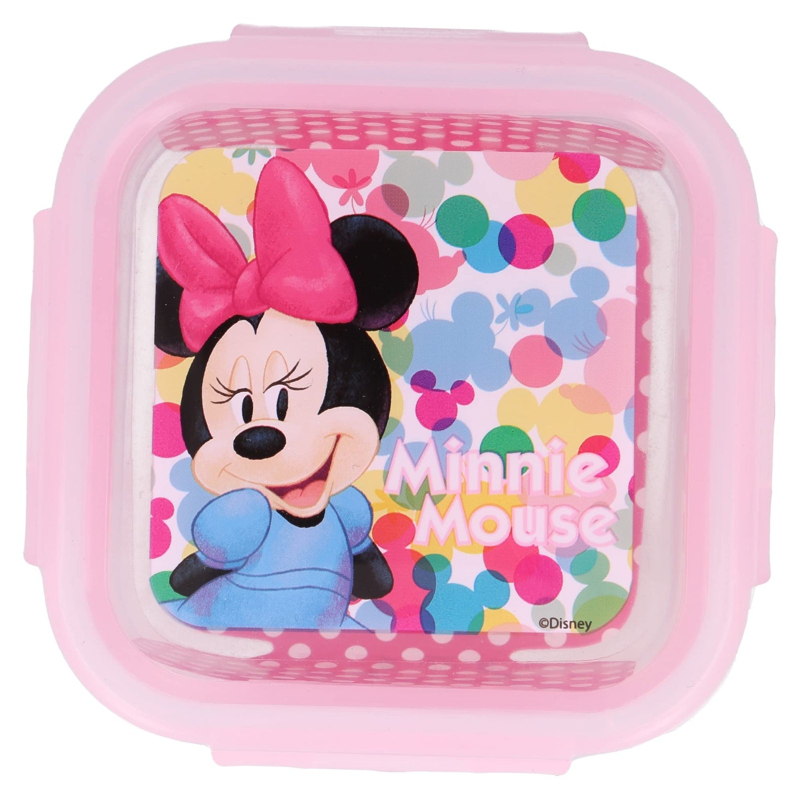 Stor Square Hermetic Food Container 290Ml Minnie Feel Good