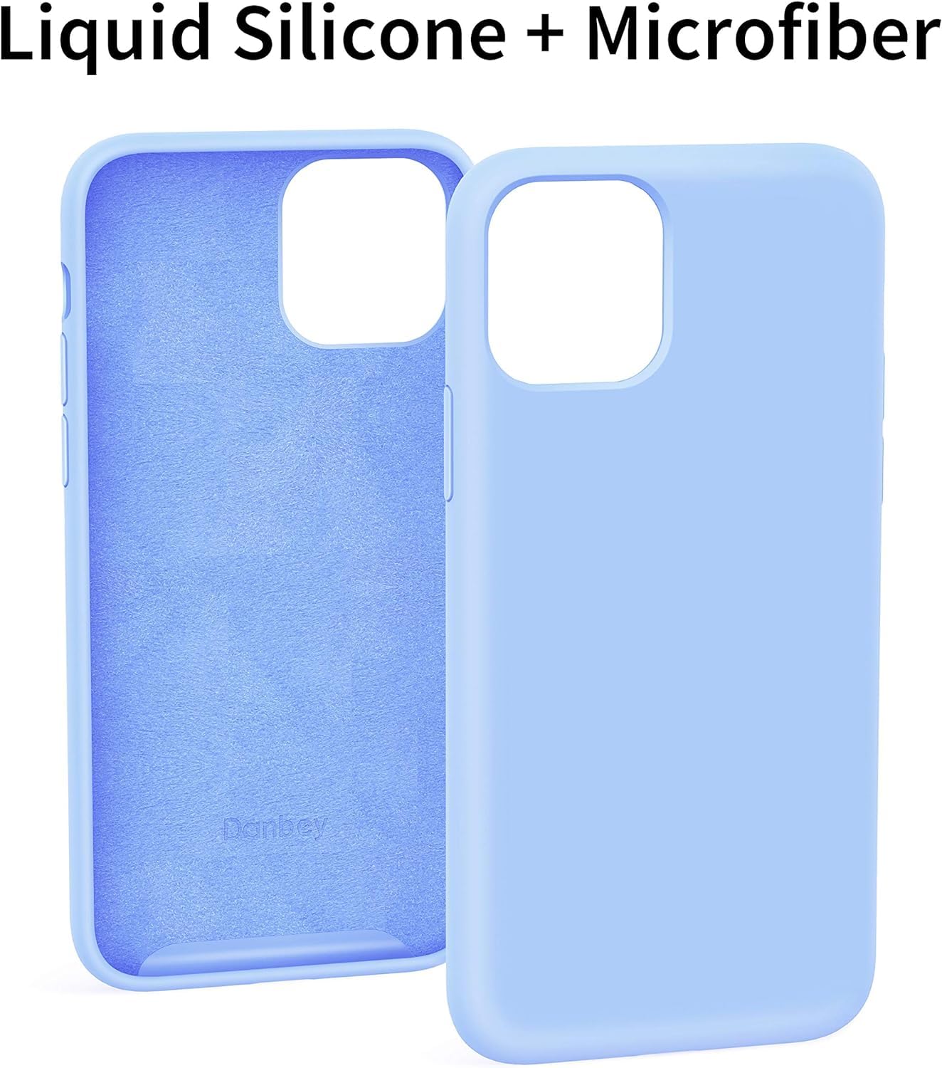 EMODIL Case for iPhone 11 Pro Max Cover Light Blue Slim Fit Soft Back TPU Cover Flexible Silicone Cover Matte for iPhone 11 Pro Max ® (Light Blue)