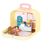 Li'l Woodzeez Travel Suitcase with 20 Figurine Accessories