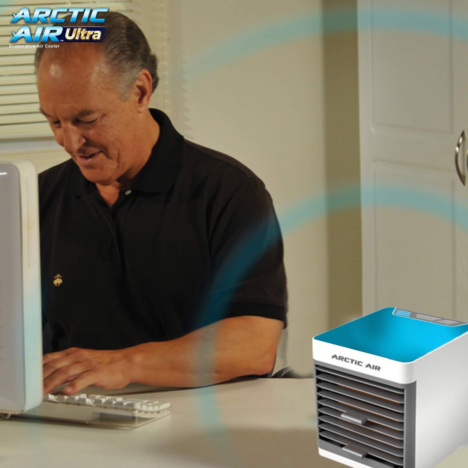 Ontel Arctic Ultra Seen On TV | Evaporative Portable Air Conditioner | Personal Space Cooler |