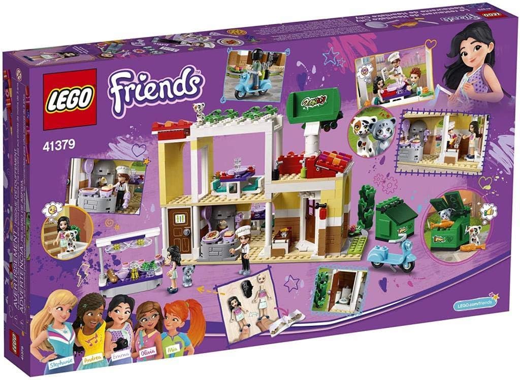 LEGO 41379 Friends Heartlake Restaurant Shaped Building Blocks - 624 Pieces