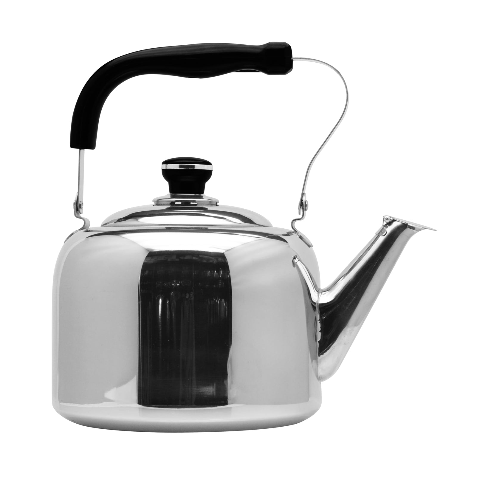 Raj Stainless Steel Kettle With Strainer, 4 Liter , STK003, Stove Top Tea Kettles , Hot Water Pot , Coffee Pot, Coffee Kettle