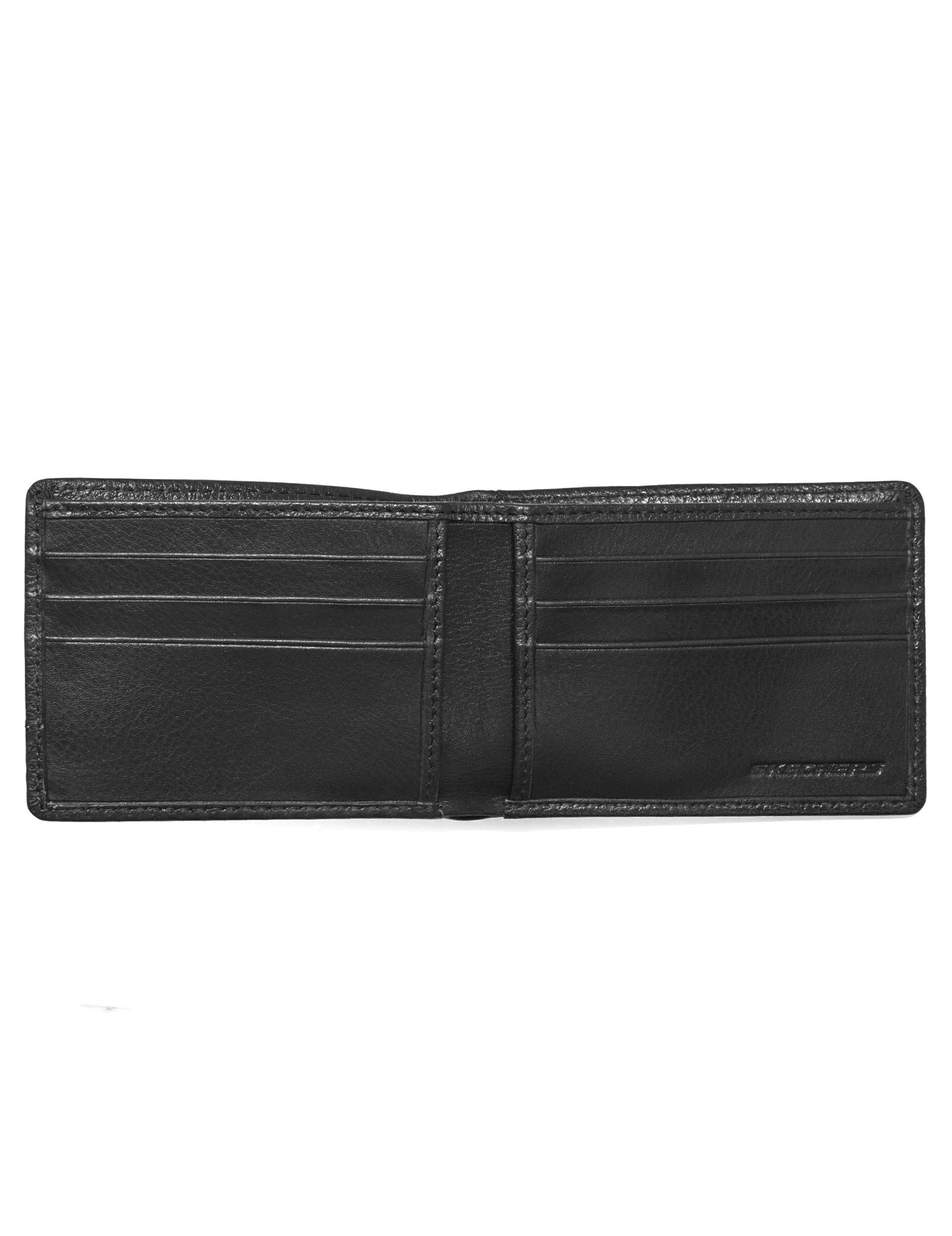 Skechers Men's Passcase RFID Leather Wallet with Flip Pocket