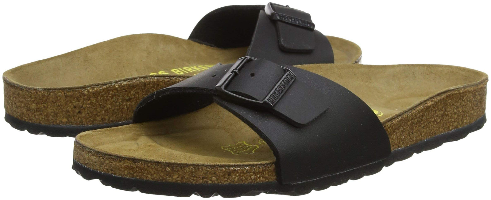 Birkenstock Madrid BF Metallic Black womens Slipper