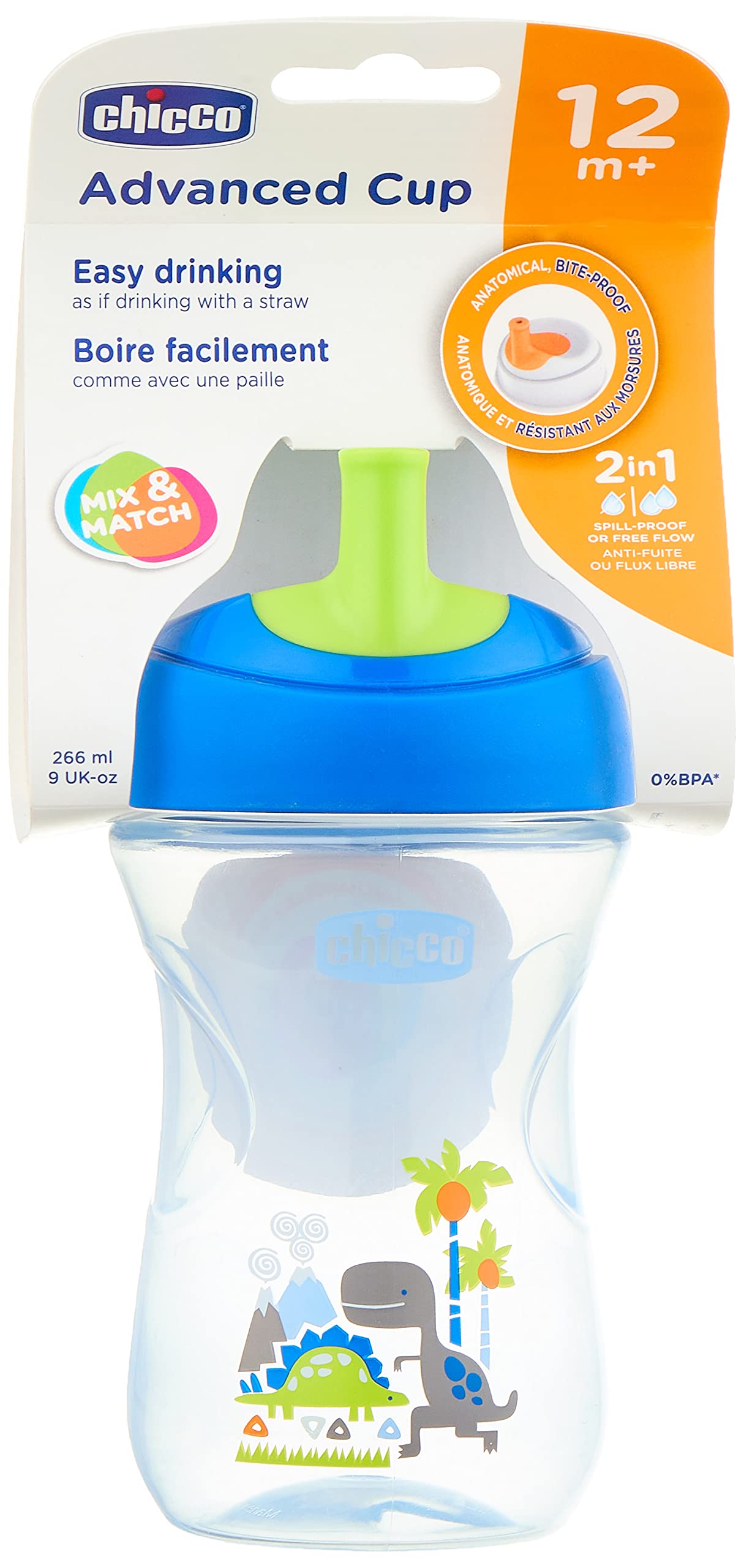 Chicco advanced narrow cup with hard spout-large