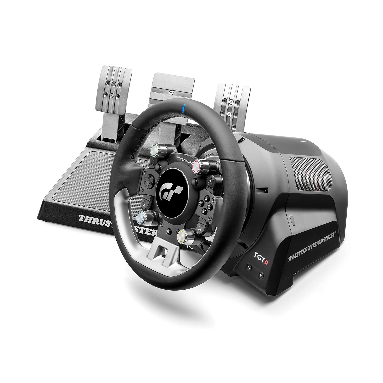 Thrustmaster T-GT II - Racing Wheel with 3 Magnetic Pedal Set, (PS5, PS4, PC)