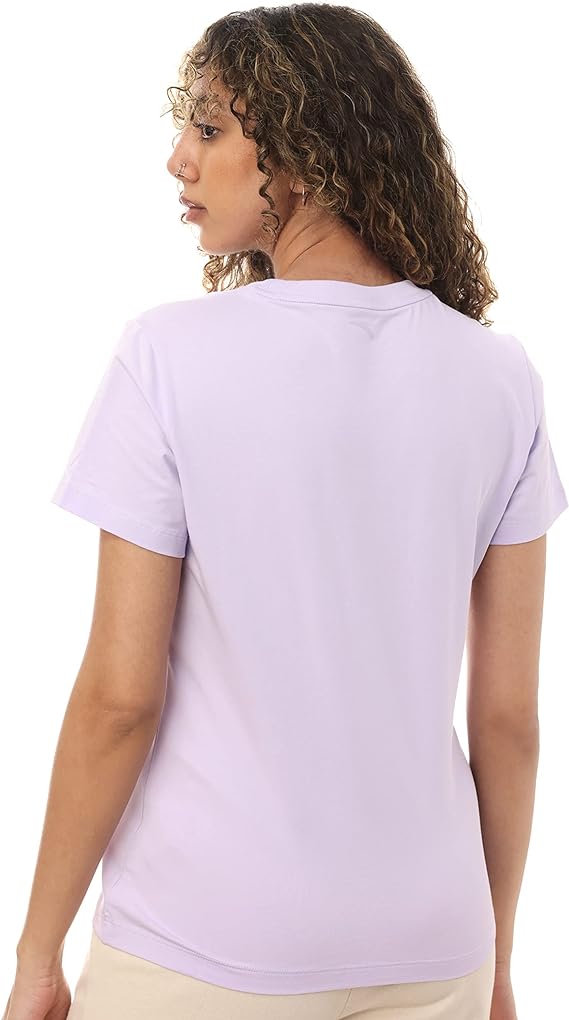 ANTA SS TEE For WOMEN, PURPLE, S, PURPLE, S