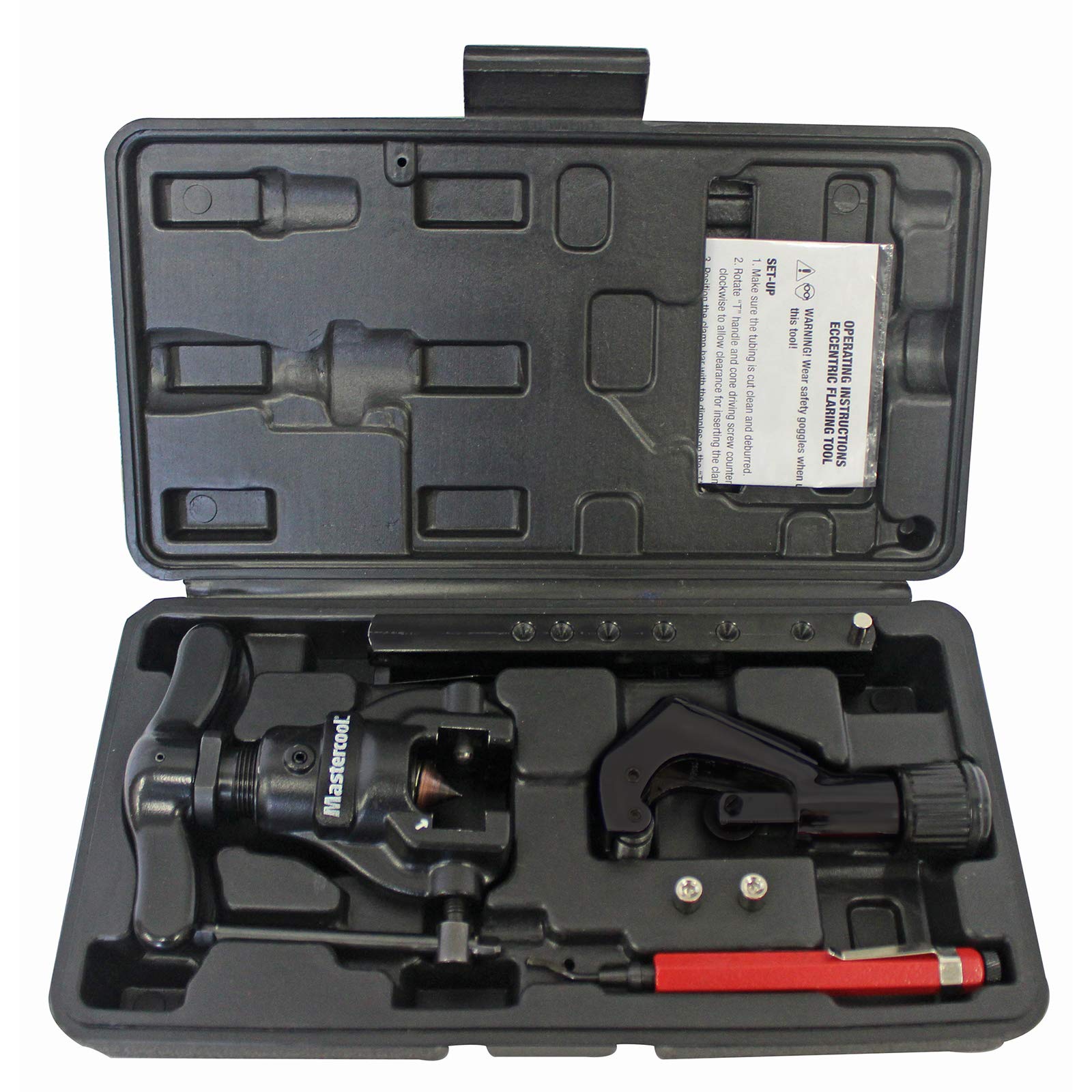 MASTERCOOL 70058-A Black 45˚ Eccentric Flaring Tool Kit