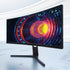 Xiaomi 30 inch Curved Gaming Monitor 200hz 1800R Curvature 2560 × 1080 WQHD Resolution 4K FreeSync AMD 21:09 Screen Ratio, RMMNT30HFCW Black