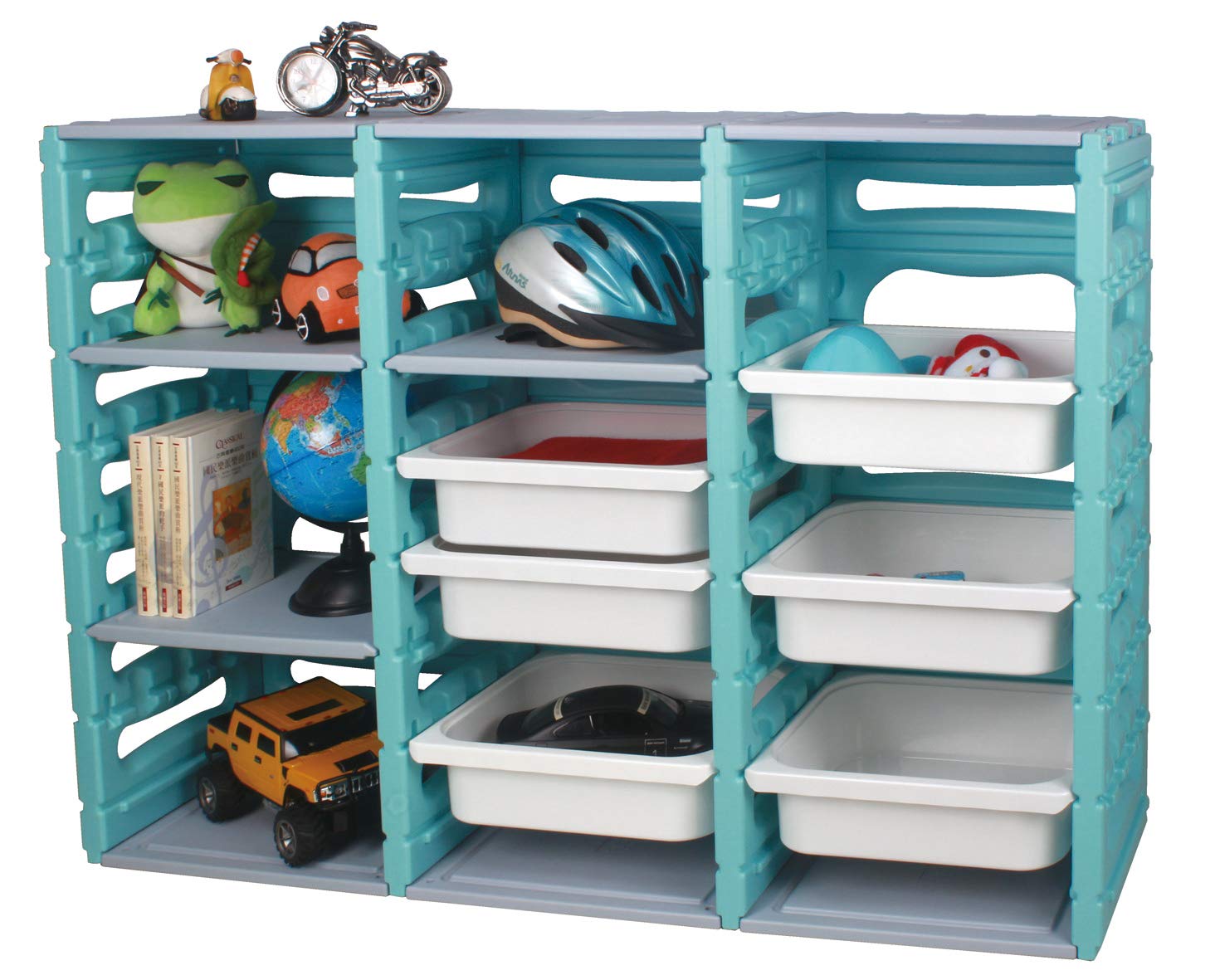 Ching Ching 3 Cabinet With 6 Drawers & 3 Plates Organizer