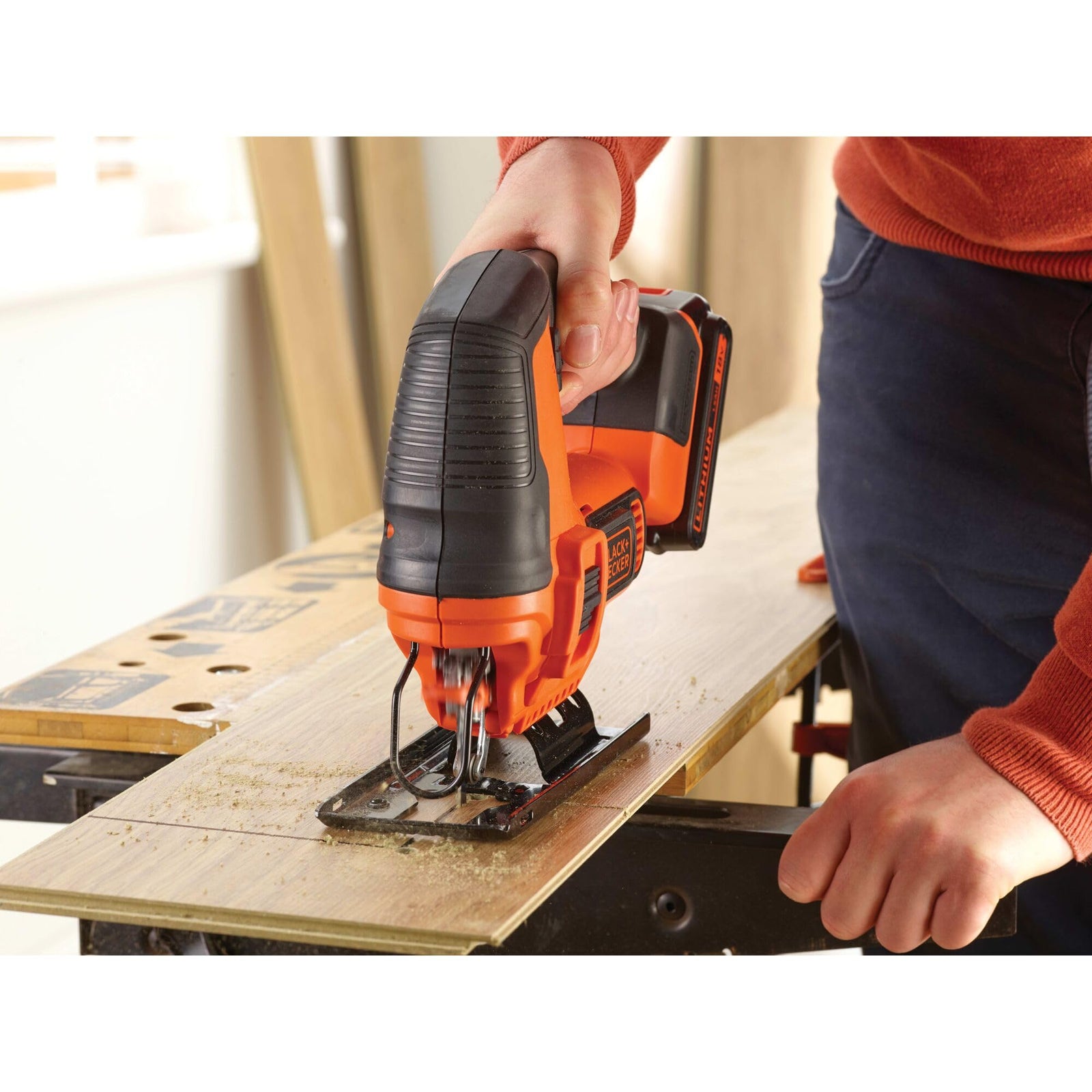 Black & Decker - BDCJS18N Jigsaw 18V Bare Unit