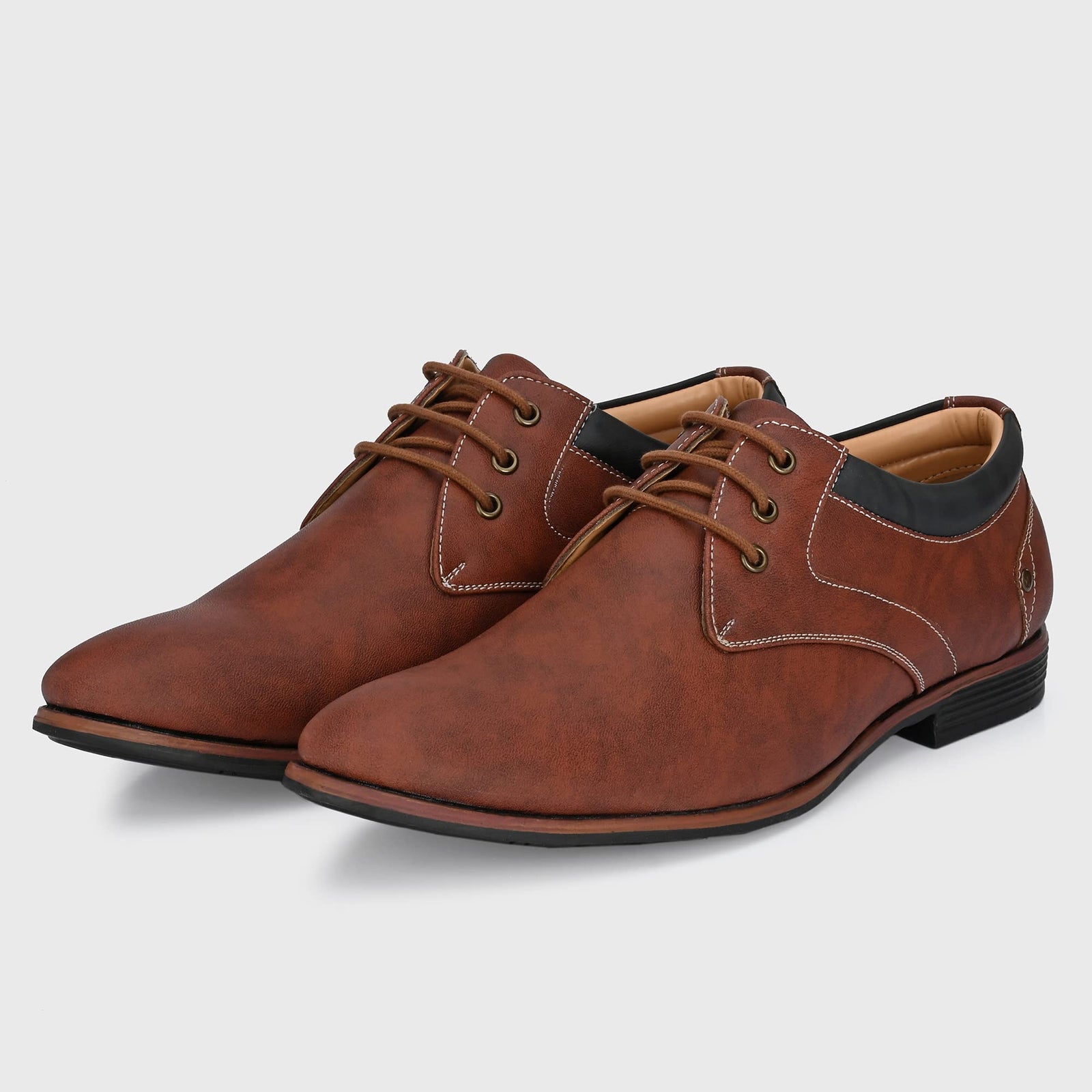 Centrino Men 7956 Brown Formal Shoes