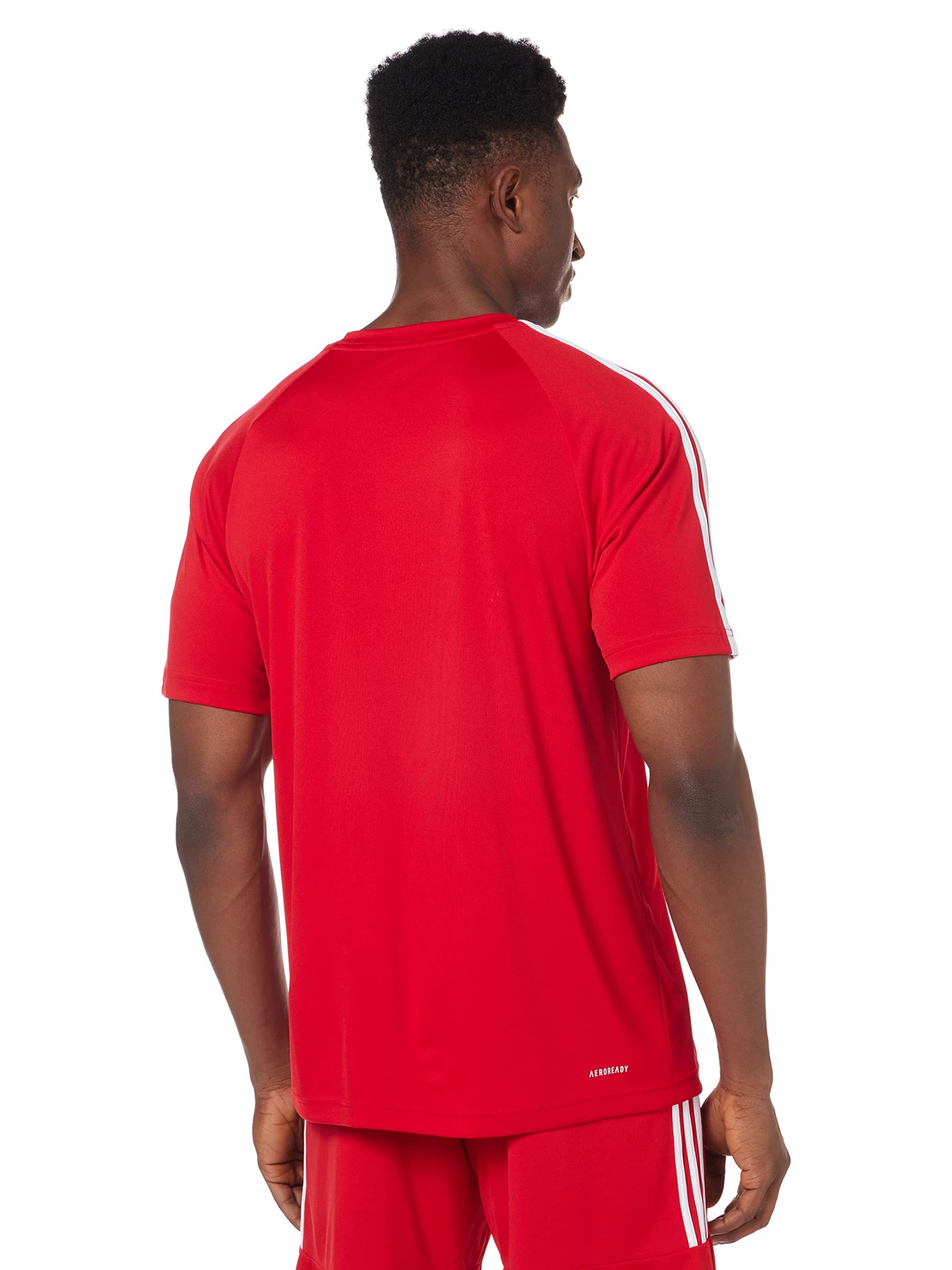 adidas Men's Men's T-shirt T-Shirt (pack of 1) , RED , M