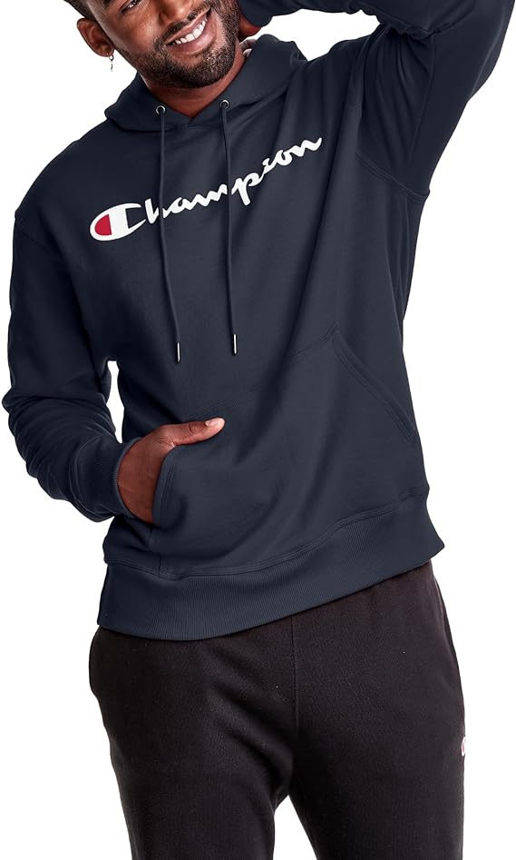 Champion Men's Graphic Powerblend Fleece Hoodie