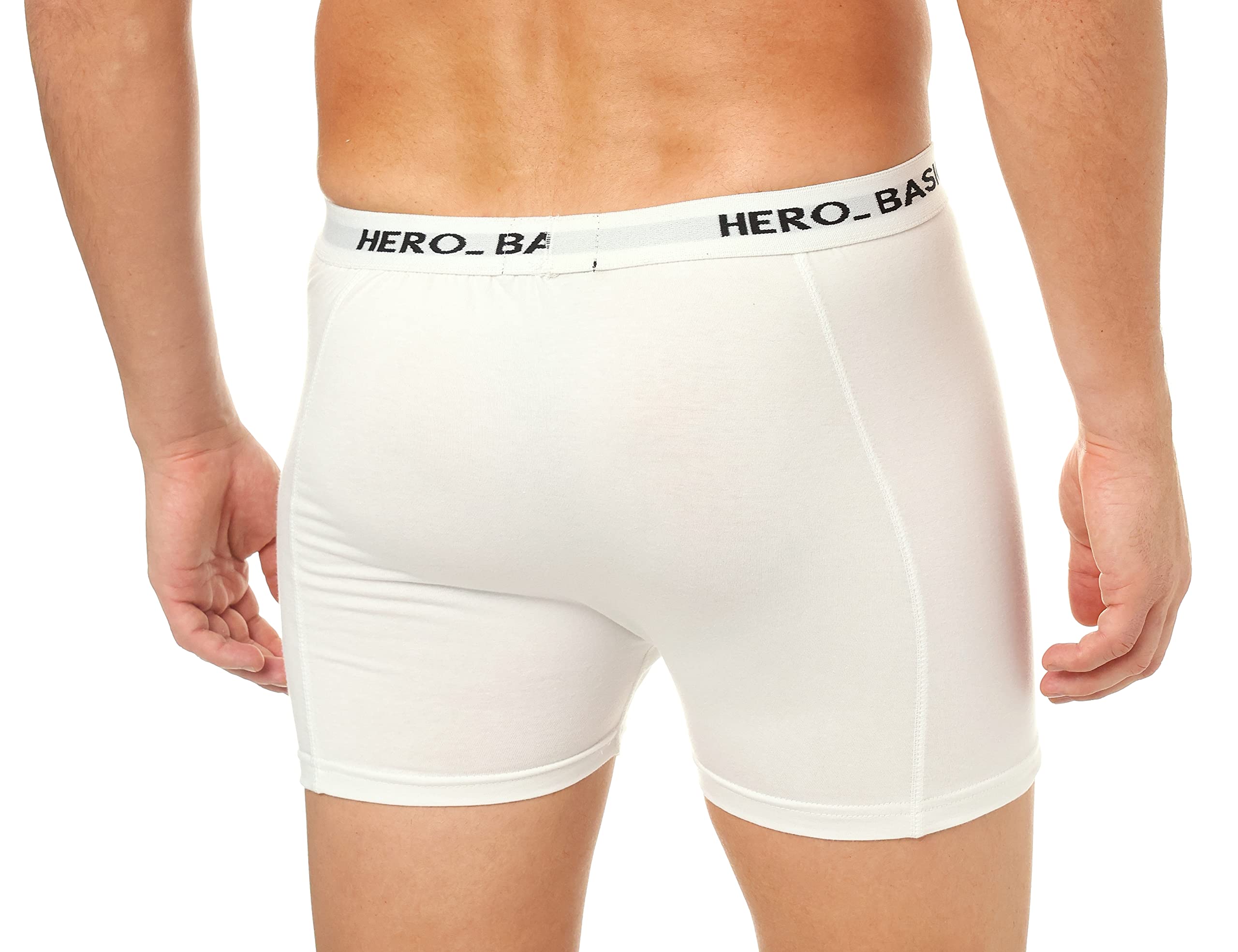 Hero Basic Men’s Boxer Set – 4 Pack + 1 Free Boxer (Total 5)