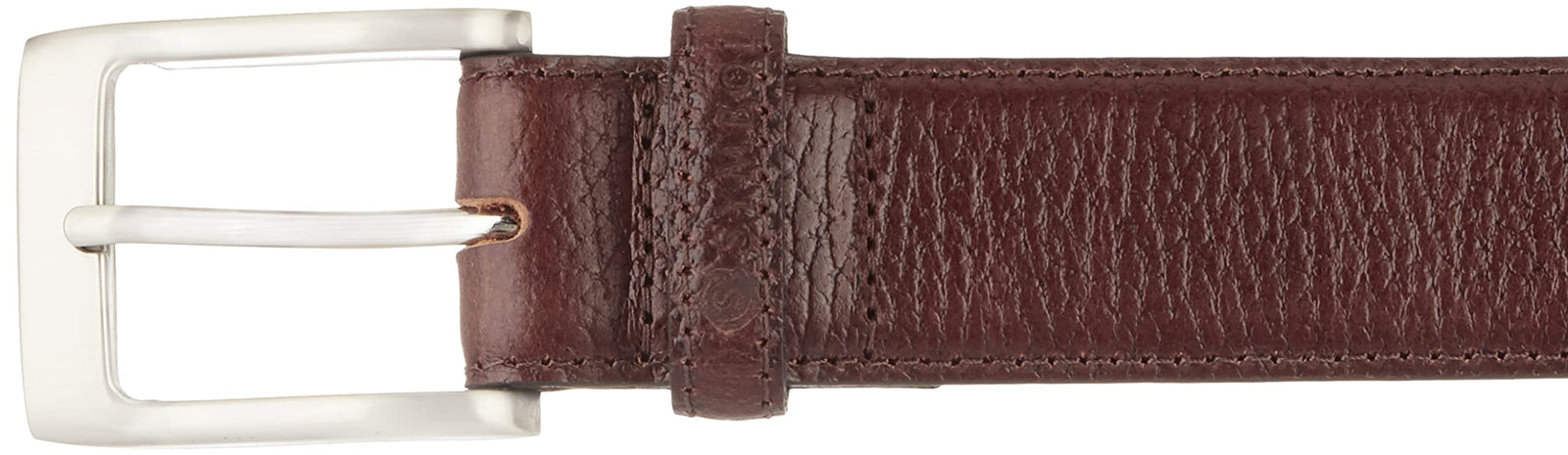 Amazon Brand - Symbol Men's leather Formal Non Reversible Belt