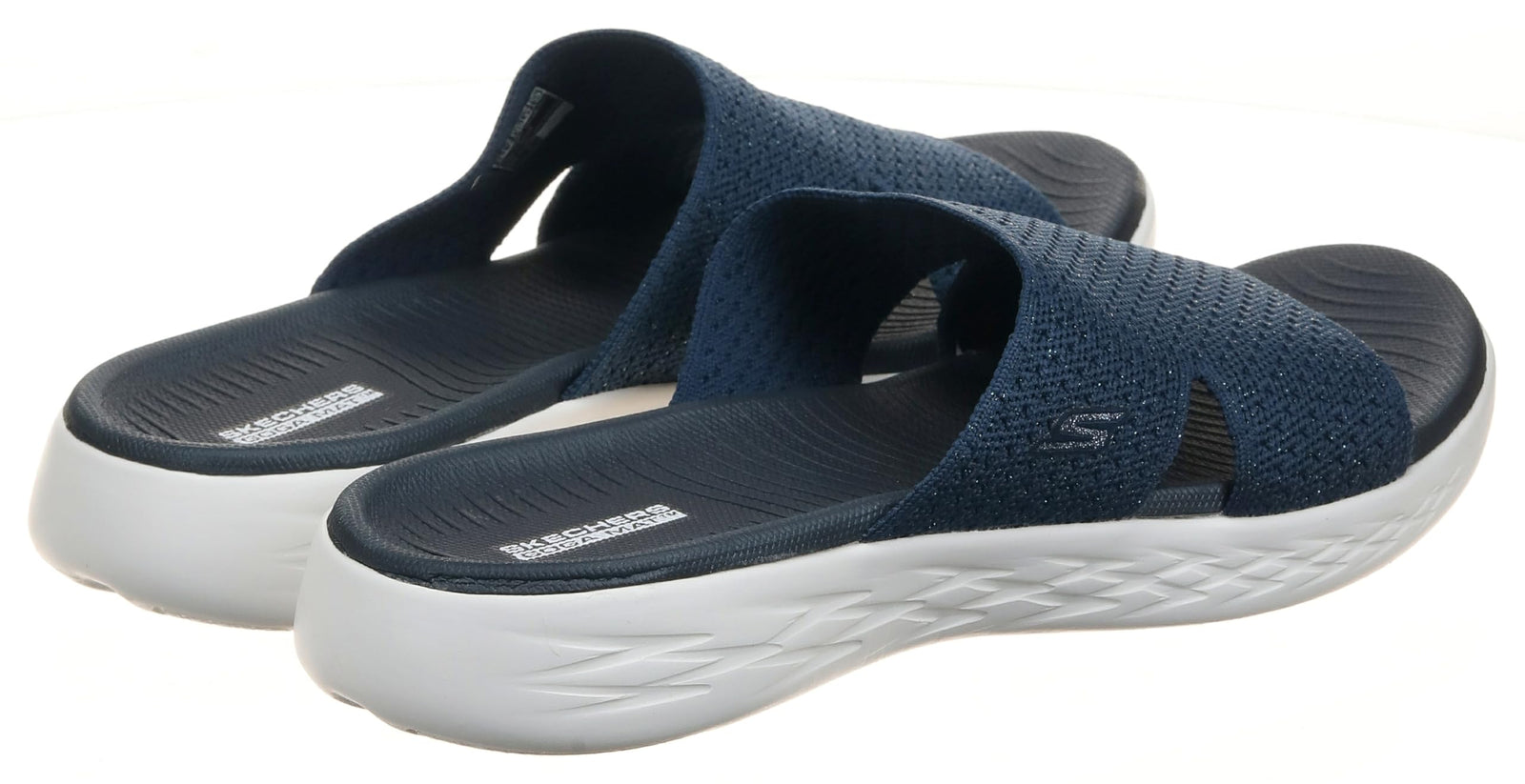 Skechers ON-THE-GO 600 STRETCH KNIT SLIDE womens Slide Sandal