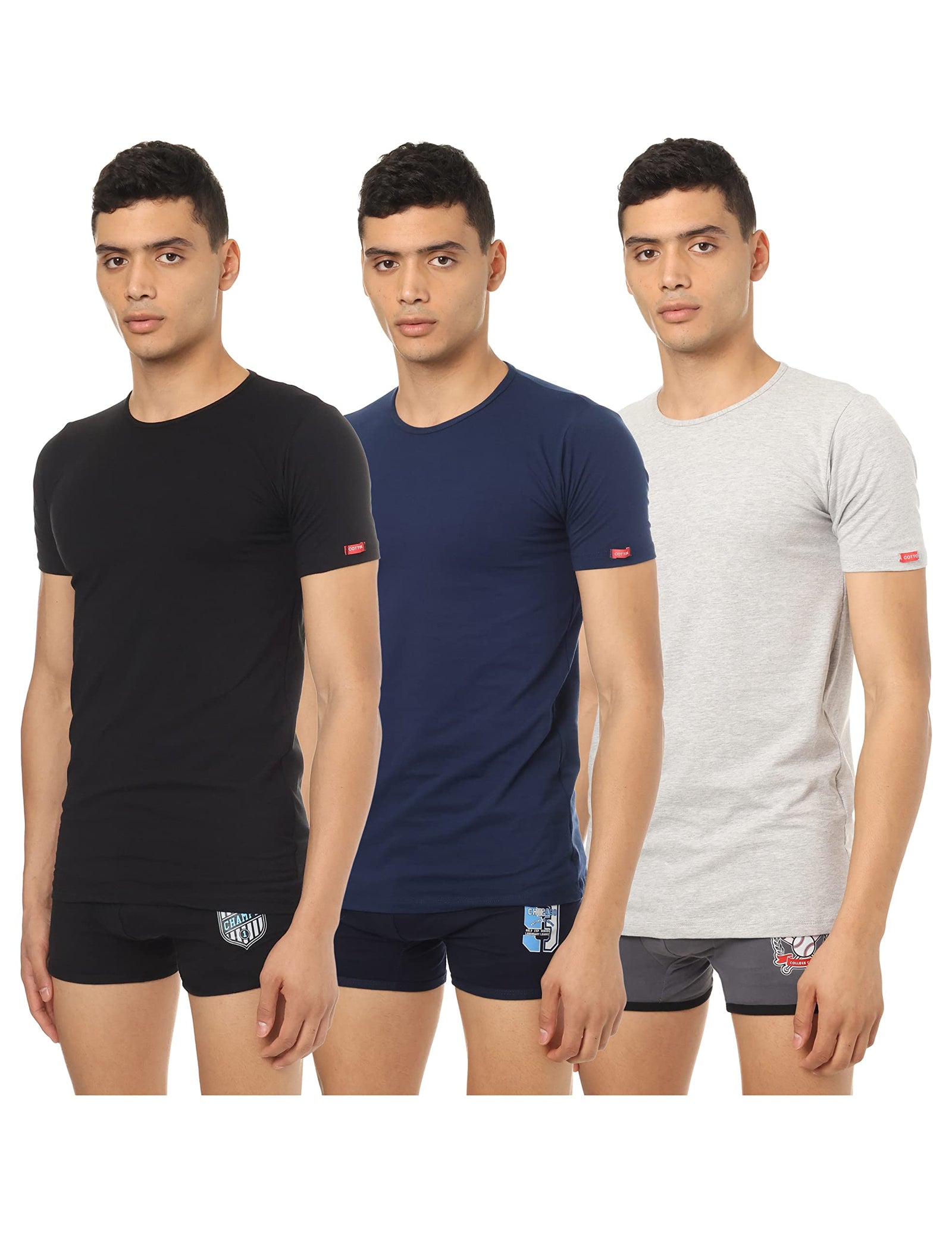 Cottonil set of 3+3 Relax Boxer +Undershirt O nick