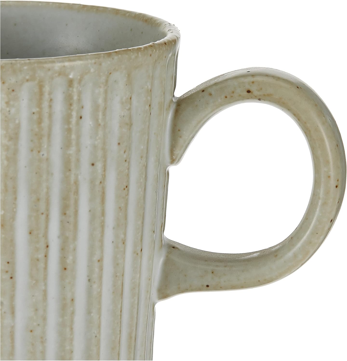 Prickly Pear Kumi Ceramic Mug, 420 ml Capcity, White