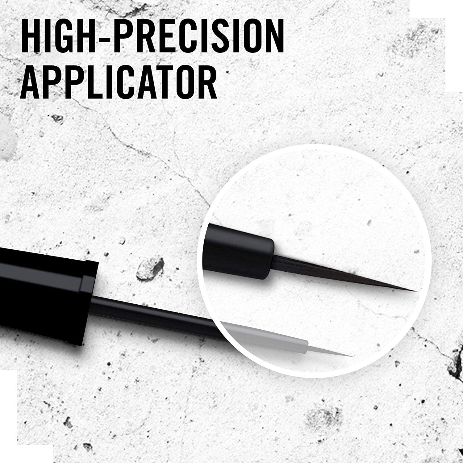 Rimmel London, Glameyes Professional Liquid Liner, 01 Black Glamour, 3.5 ml