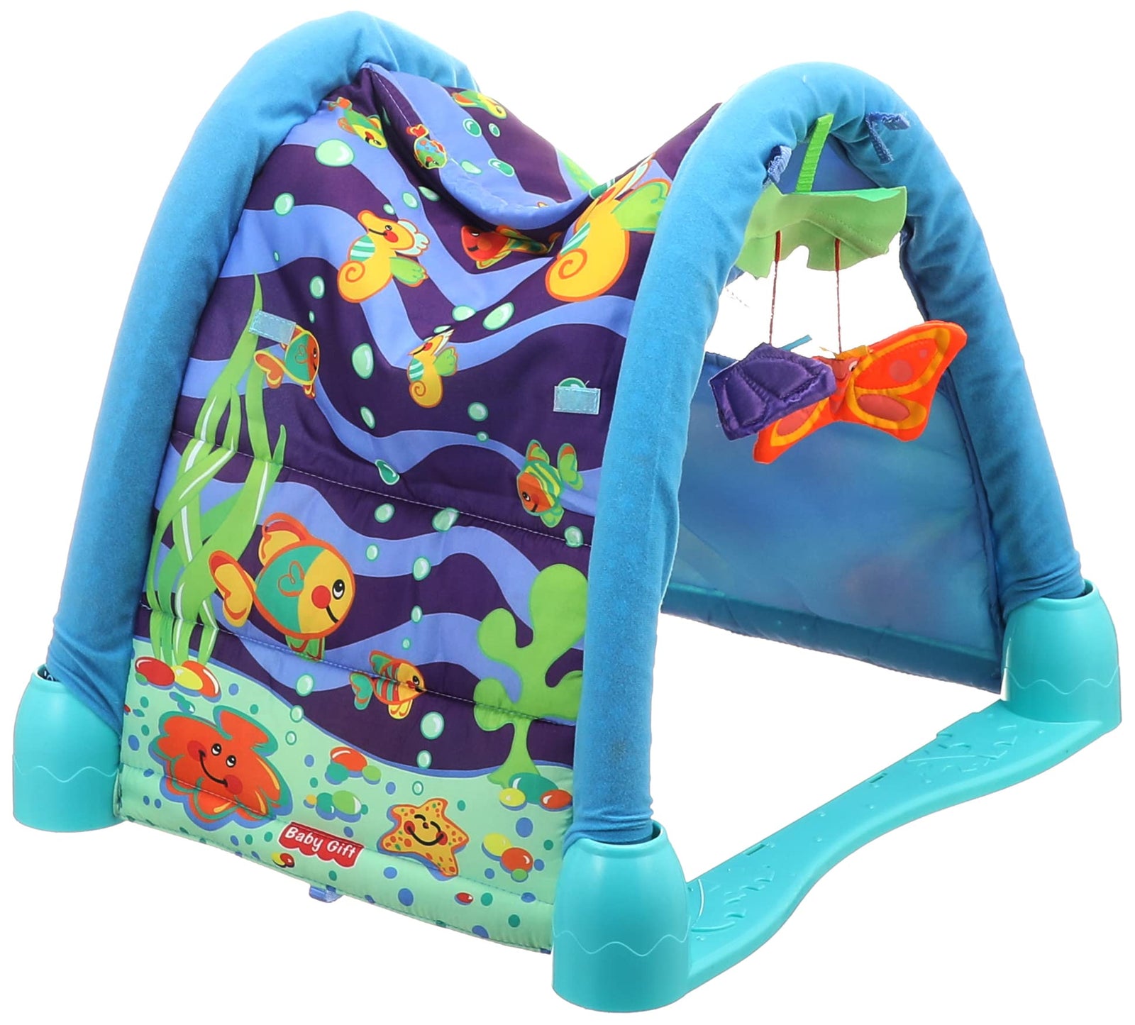 Baby Ocean Gym Playmat with Attached Toys