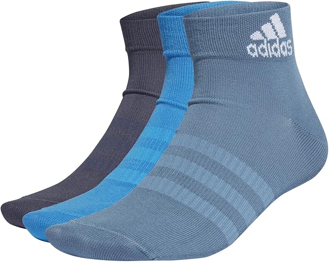 Adidas LIGHT ANK 3PP HE4998 TRAINING ALTBLU/BRBLUE/SHANAV ANKLE SOCKS for Unisex