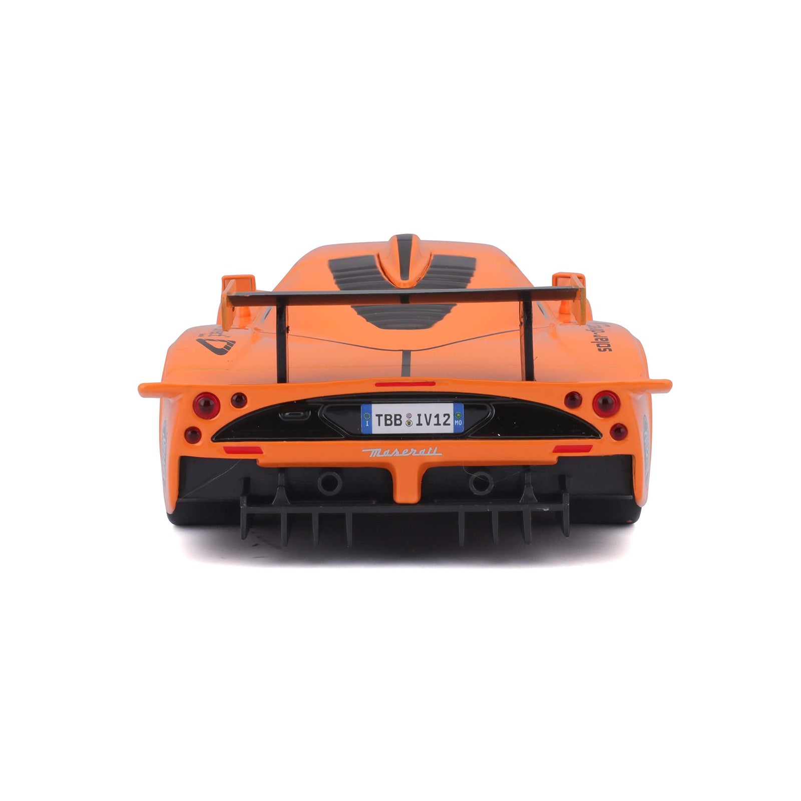 Bburago Maserati MC 12 1:24 Scale Diecast Car – Orange (Yellow 18-21078)