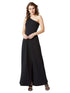 Miss Olive Women's Crepe A-Line Maxi Dress