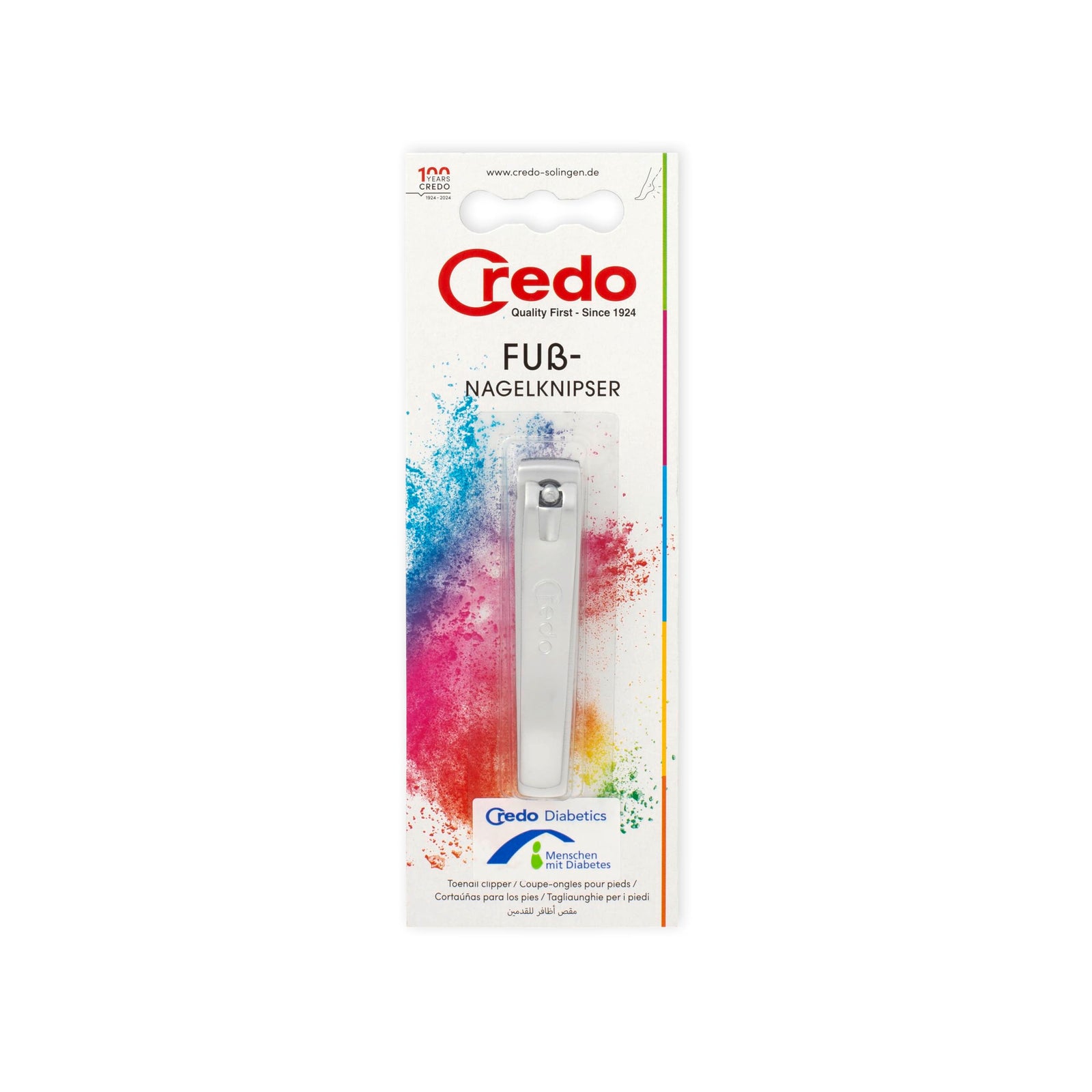 Credo NAIL NIPPER82MM STRAIGHT CHRM MATT DIAB