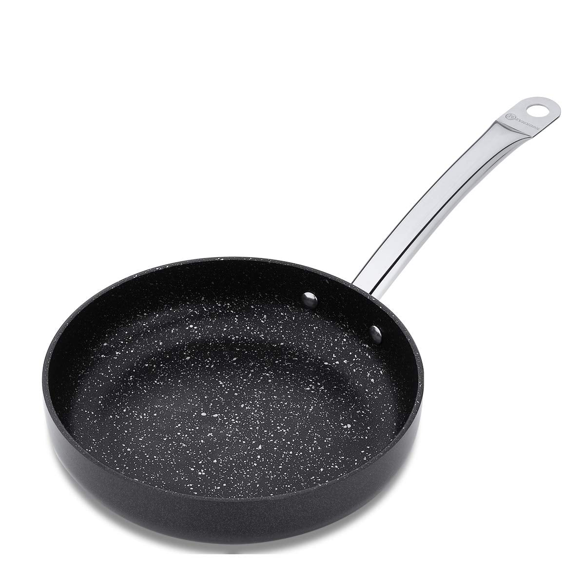 Korkmaz Proline Nero Frying Pan, Nonstick Omelette Pan, Chefs Pan, Saucepan, Non Stick Fry Pan, 26x5.5 CM