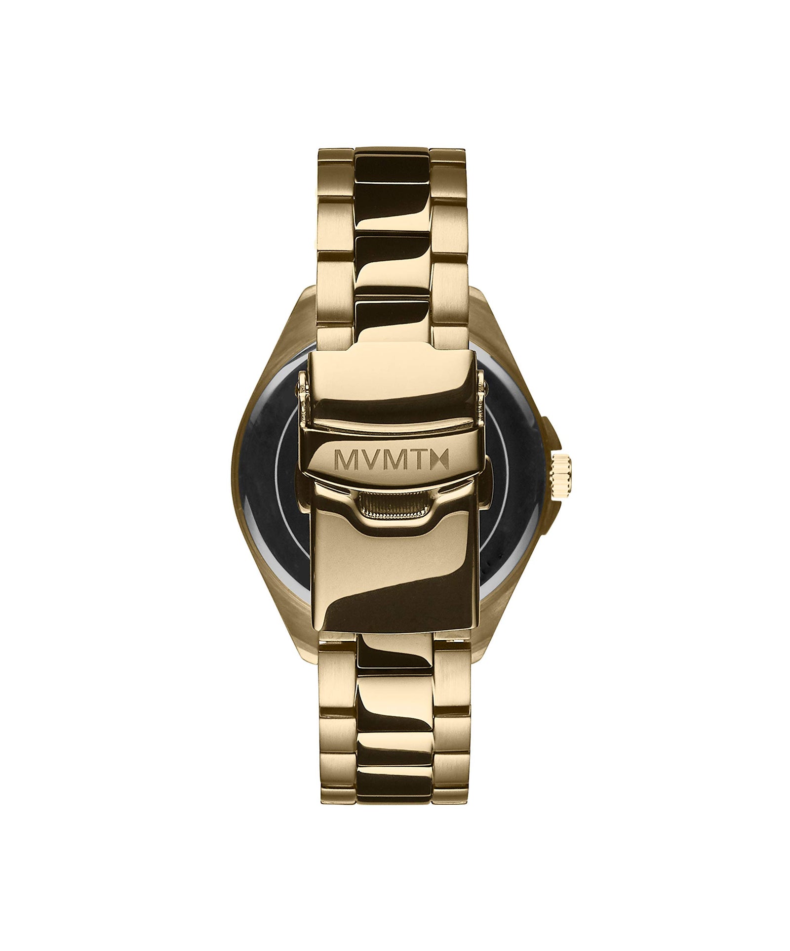 MVMT Women's Black Dial Ionic Gold Plated Steel Watch - 28000005-D