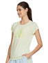 Adidas 3 BAR T-shirt HD9573 TRAINING almost lime T-SHIRT (SHORT SLEEVE) For Women