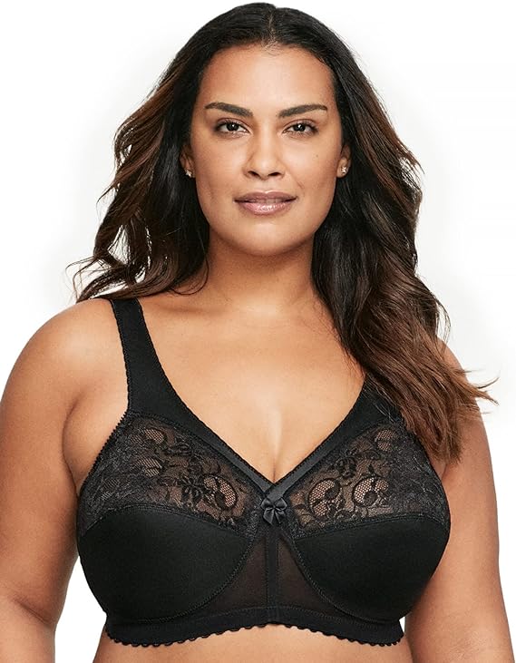 Glamorise womens Full Figure Support Bra Full Coverage Bra