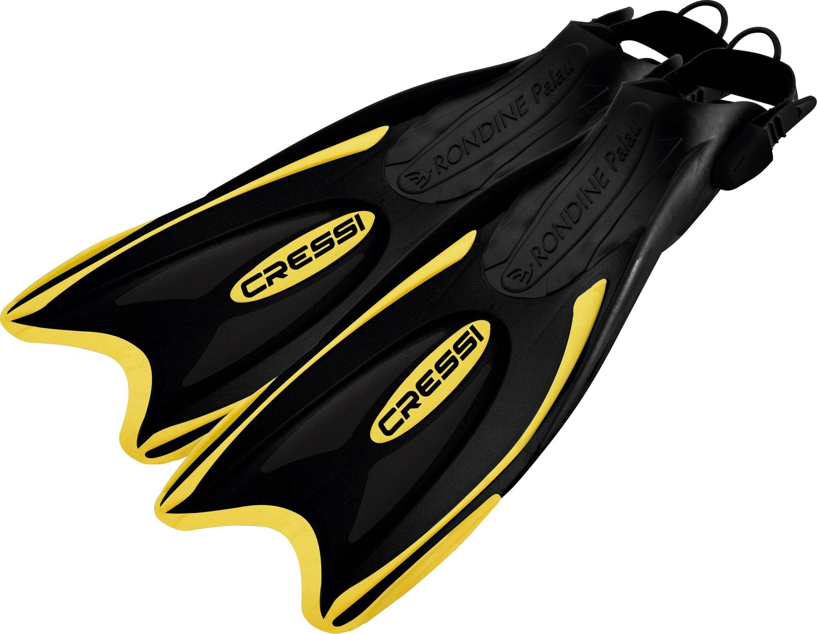 Cressi Palau Fins - Adult and Child Adjustable Diving, Apnea and Snorkelling Flippers Fins