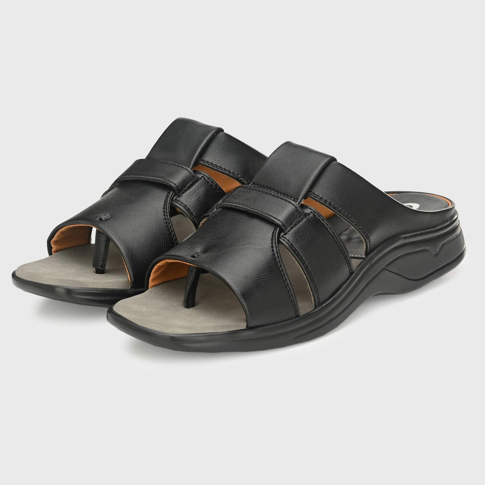 Centrino Black Men's Sandal