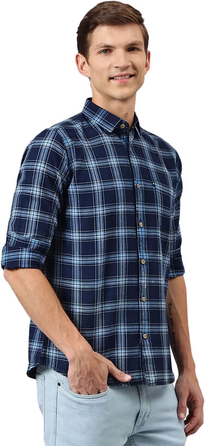 HammerSmith Indigo Checks Shirt