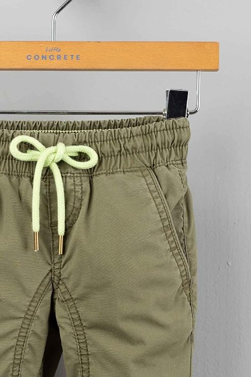 CONCRETE Boys C322PT3-S22-35N-1027 Pants Size: 16 Color: OLIVE