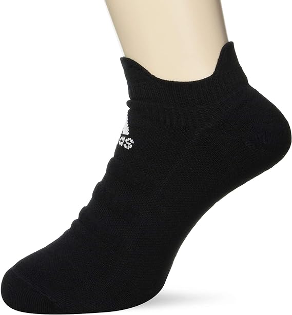 Adidas Alphaskin Low-Cut Contrast Logo Basic Ribbed Training Unisex Socks, Multi Color, Small